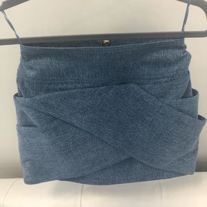 Balmain denim skirt